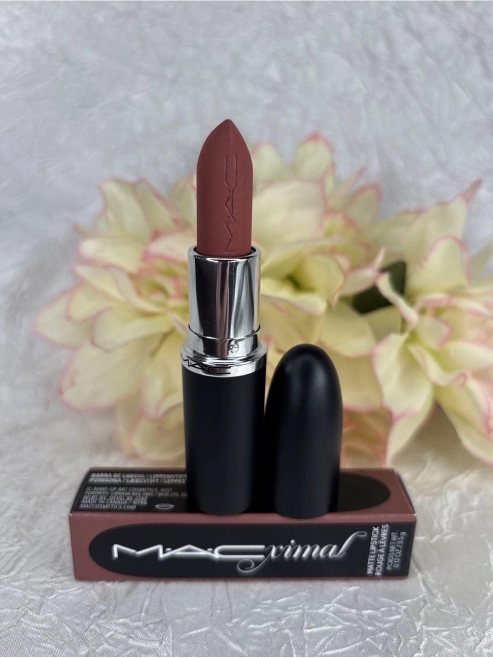 MAC Macximal Silky Matte Lipstick - 669 WARM TEDDY - Full Size NIB